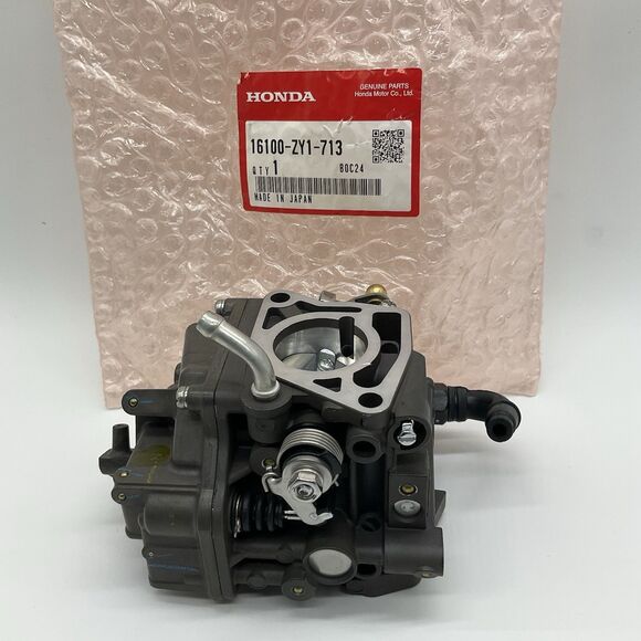 Honda CARBURETOR (BJ08A A) 16100-ZY1-713 OEM NEW OPEN BOX - Picture 1 of 8